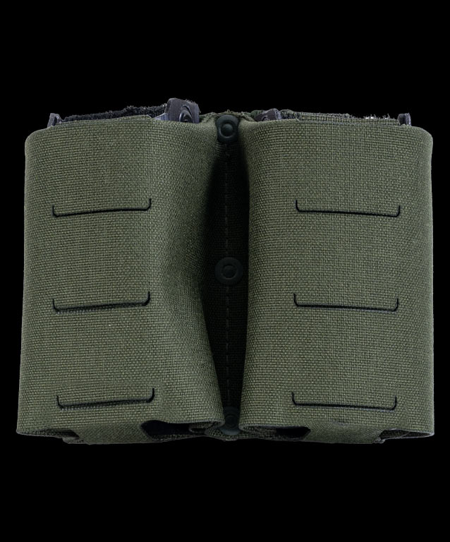 double PISTOL MAG POUCH - tank track